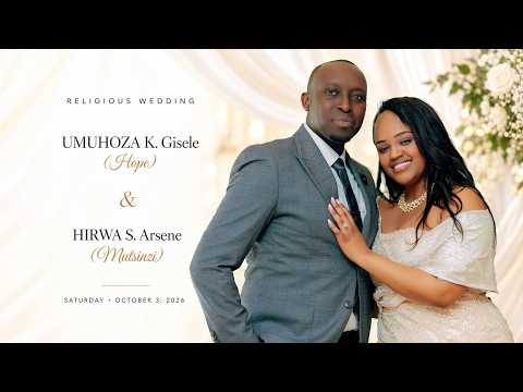🔴LIVE : GISELE(HOPE) AND ARSENE(MUTSINZI) WEDDING ON 3RD OCTOBER 2026
